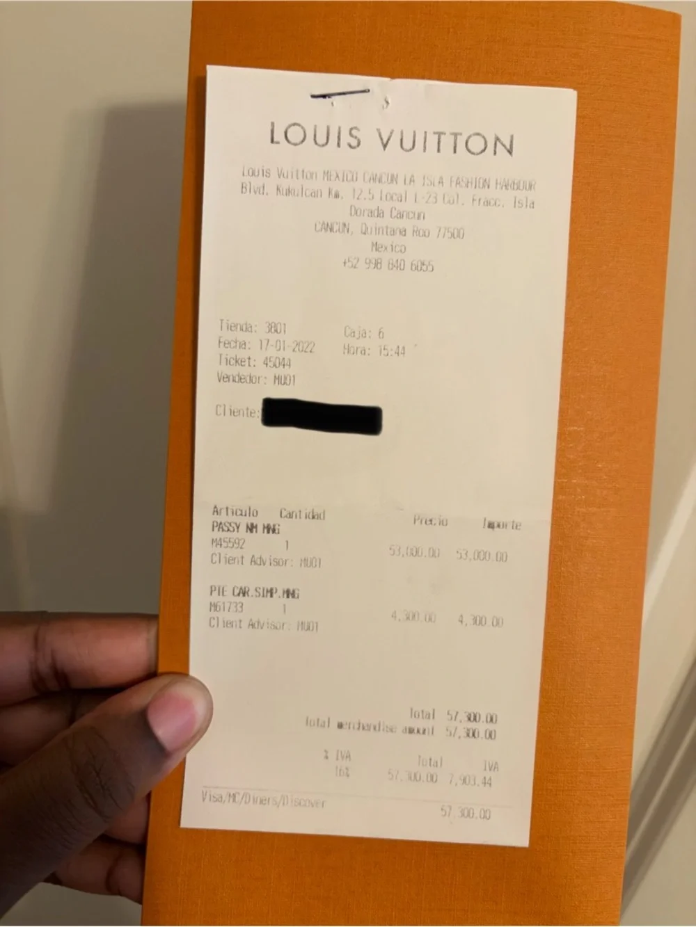 Louis Vuitton Card Holder in Armagnac - Picture 8 of 8